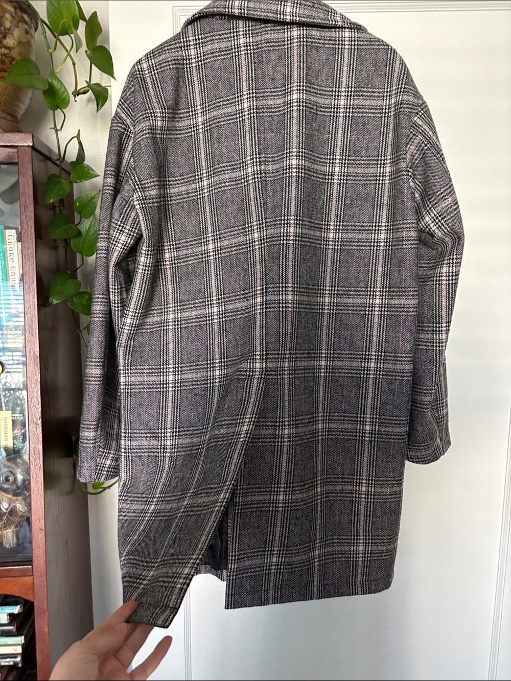 Silence + Noise herringbone coat size M - Picture 4 of 7